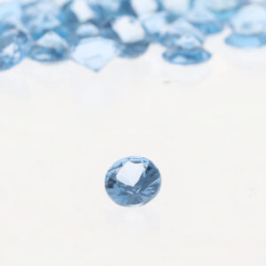 Dark Blue Aquamarine Round – 3.55 mm