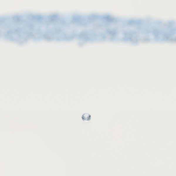 Aigue marine Bleue Rond - 0,90 mm