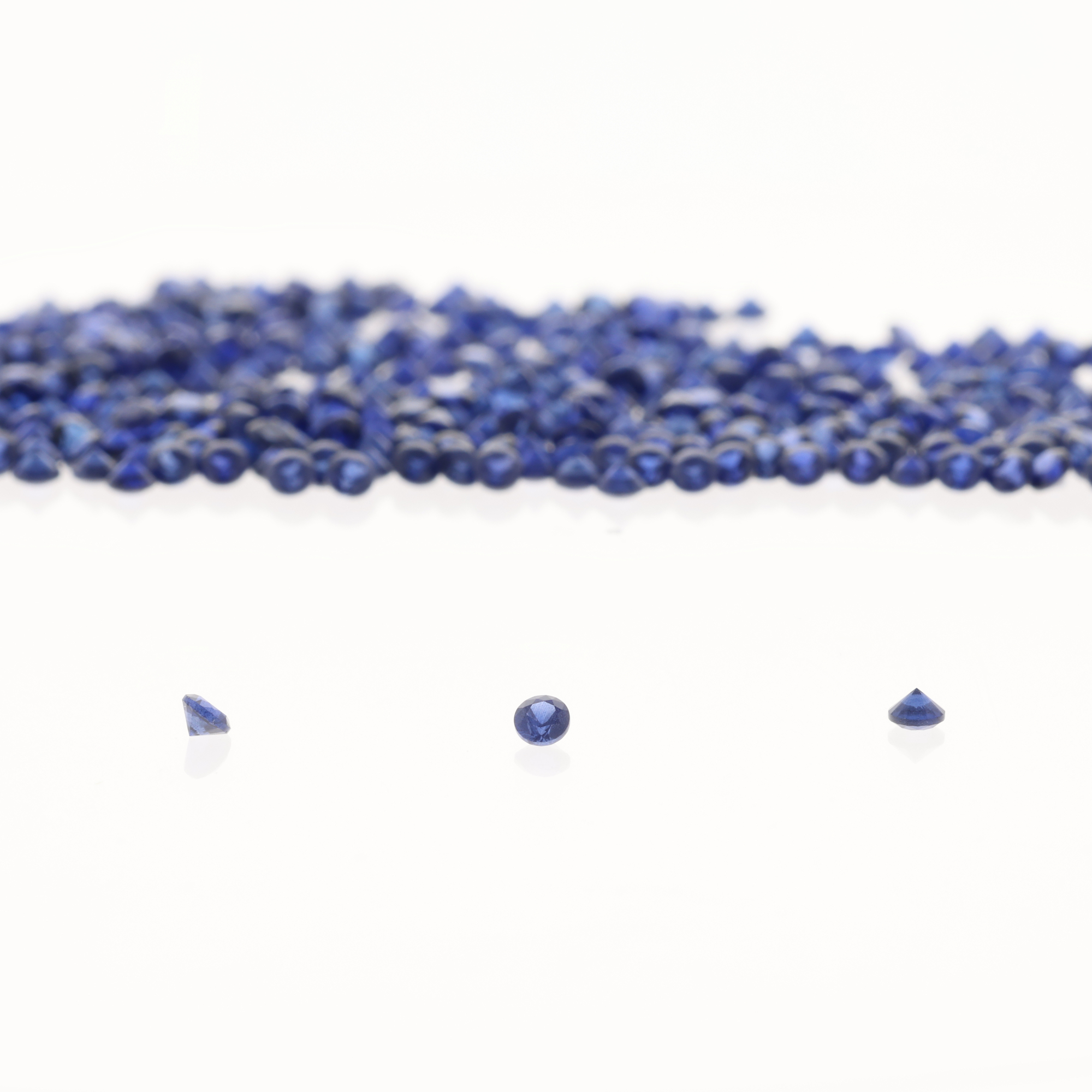Saphir Bleu foncé Rond - 1,75 mm