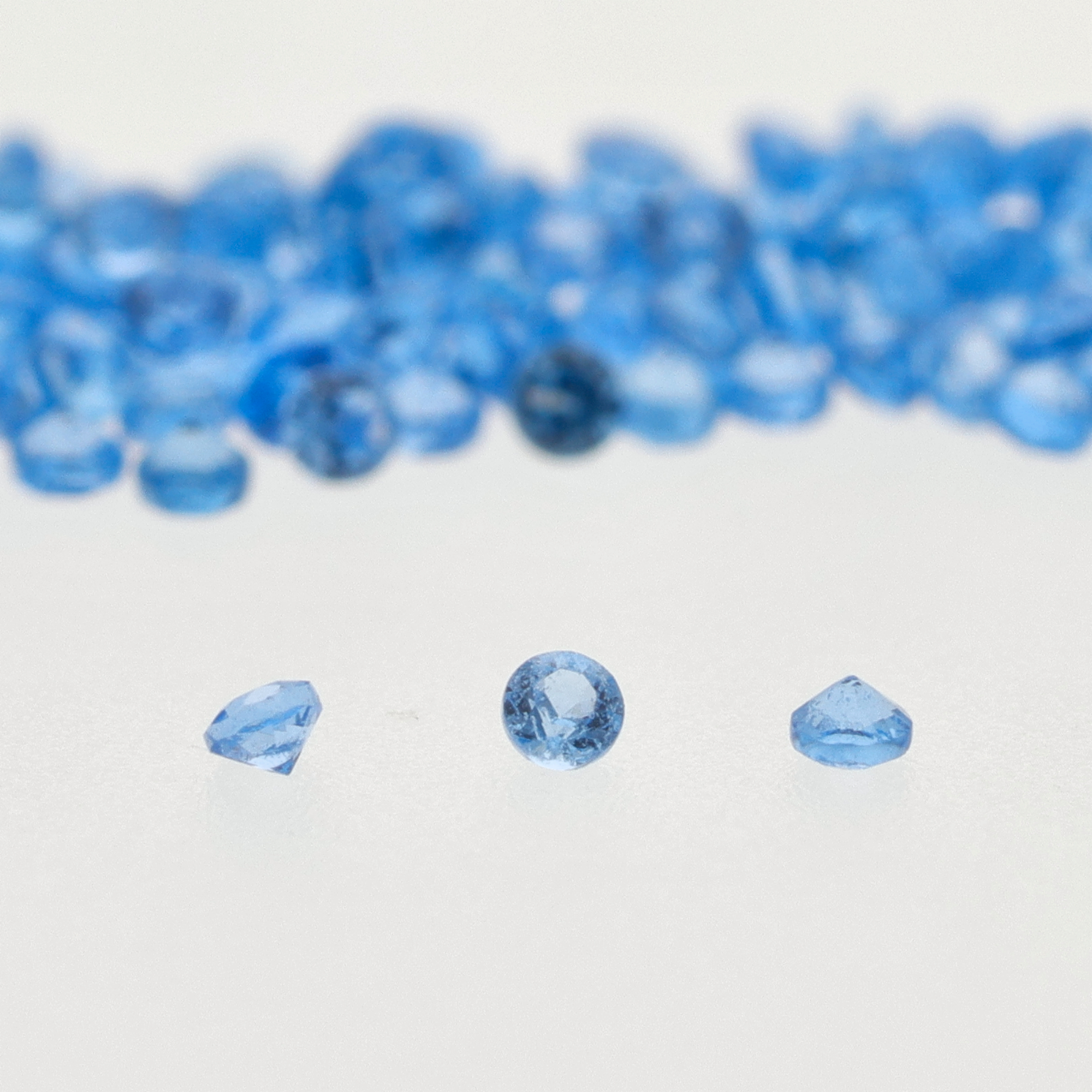 spinel Bleu Rond - 0,70 mm