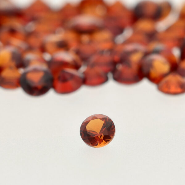 Grenat Fin Naturel Rond - 1,85 mm
