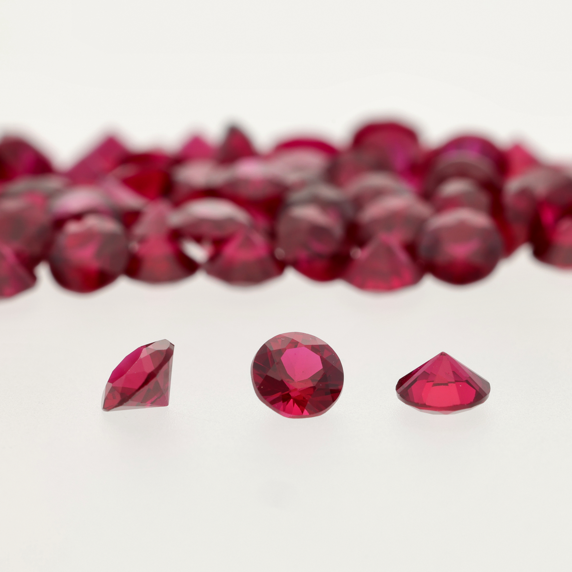 Grenat Rond - 3,65 mm