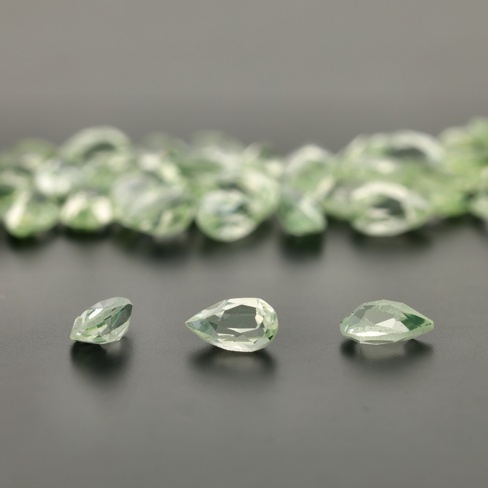 Péridot Poire - 5,00 x 3,00 mm