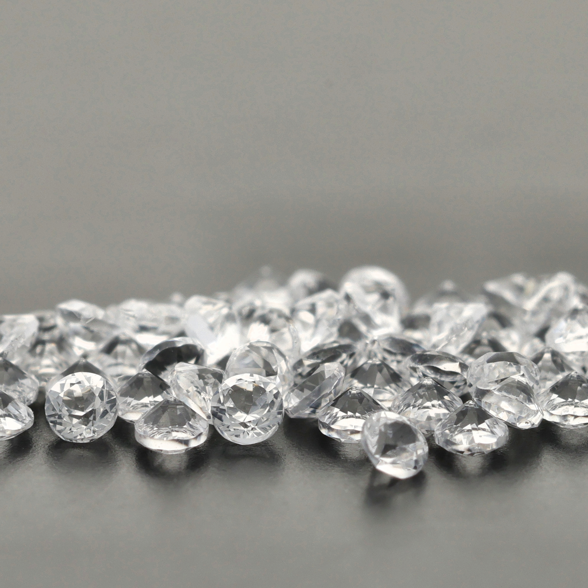 Saphir Blanc Rond - 1,20 mm