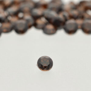 Zirconium Brun Diamant foncé Rond  –  1,25 mm
