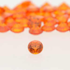 Orange Zirconium Round – 2.35 mm