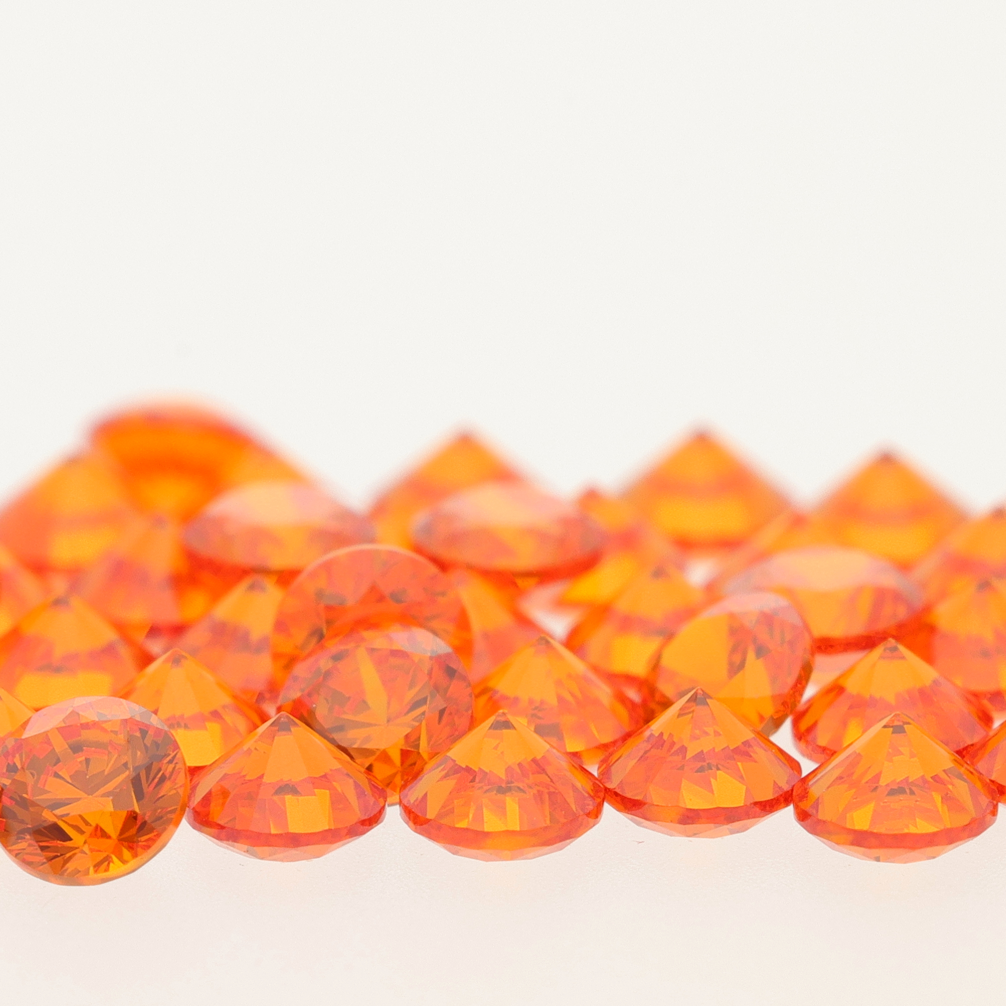 Zirconium Orange Rond - 2,35 mm