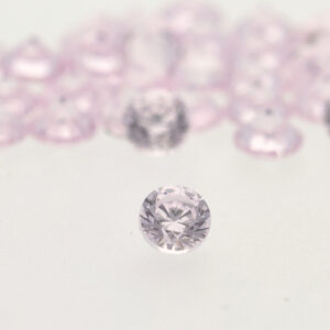 Pastel Pink Zirconium Round – 2.00 mm