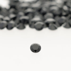 Natural Black Spinel Round