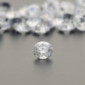Cubic Zirconia White Round