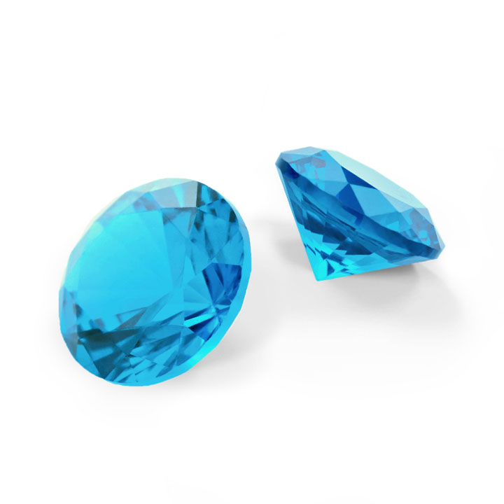 Blue Topaz Cubic Zirconia