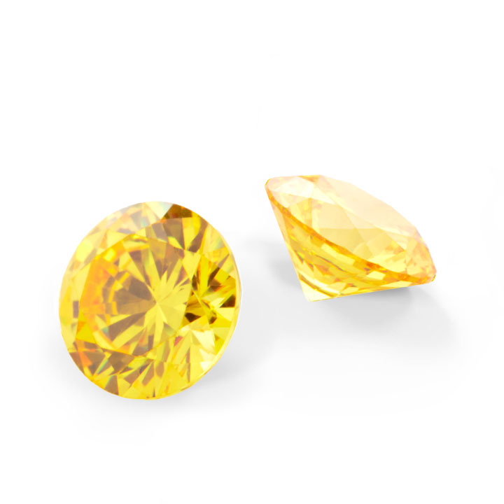 Yellow Cubic Zirconia