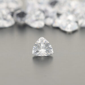 White Cubic Zirconia Triangle – 5.00 mm x 5.00 mm x 5.00 mm