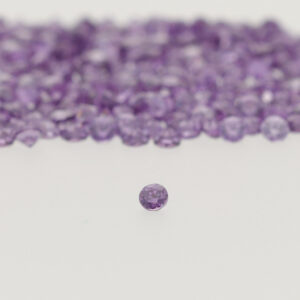 Cubic zirconia Améthyste clair Rond  –  1,10 mm