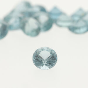 Spinelle synthétique Zircon bleu-vert Rond  –  4,20 mm